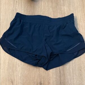 Lululemon Athletica Dark Blue Athletic Shorts